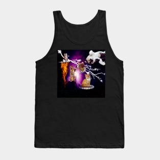 Cats In Space Tank Top